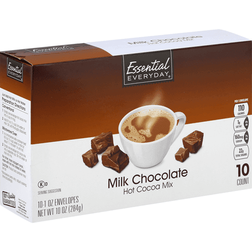 Essential Everyday Cocoa Mix, Hot, Milk Chocolate