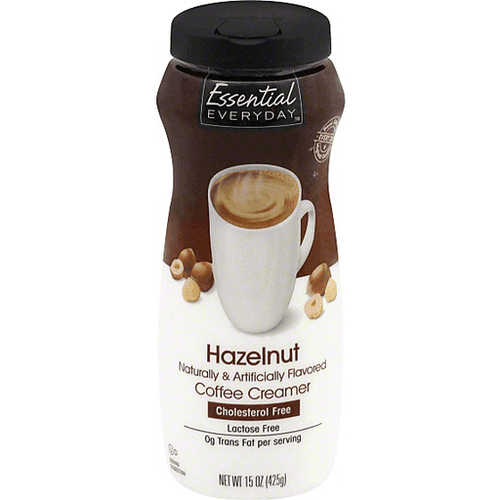 Essential Everyday Coffee Creamer, Non Dairy, Hazelnut