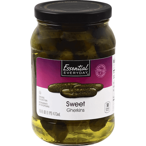 Essential Everyday Sweet Gherkins