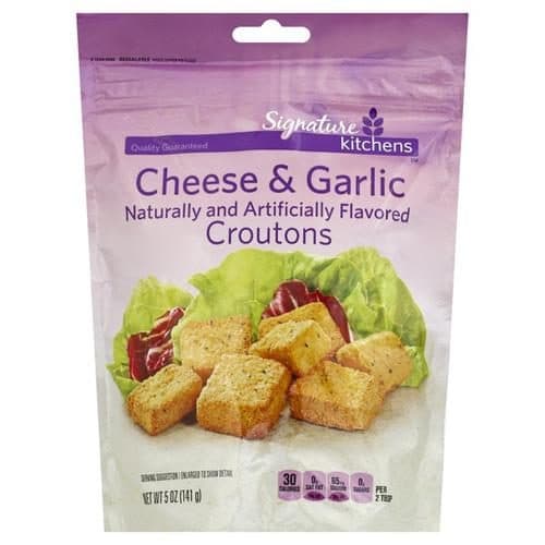 Essential Everyday Croutons, Cheese & Garlic, Restaurant Style