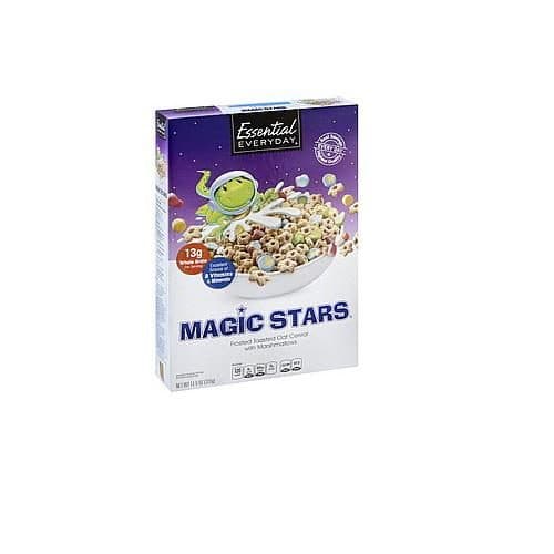 Essential Everyday Marshmallow Treasures Cereal, Frosted Toasted Oat, With Marshmallows