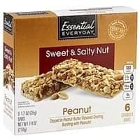 Essential Everyday Granola Bars, Sweet & Salty Nut Peanut