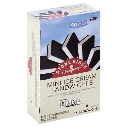 Stoneridge Creamery Ice Cream Sandwiches, Mini