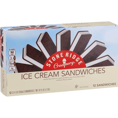 Stone Ridge Meat & Country Market Ice Cream Sandwiches