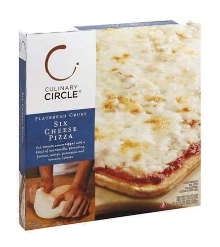 Culinary Circle Pizza, Chicken, Bacon & Ranch Sauce, Flatbread Crust