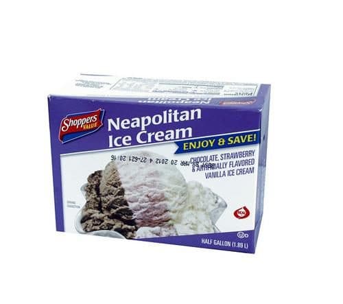 Shoppers  Value  Ice Cream Neapolitan