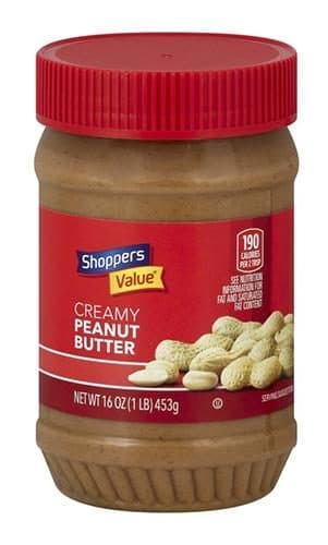 Shoppers Value Peanut Butter, Creamy