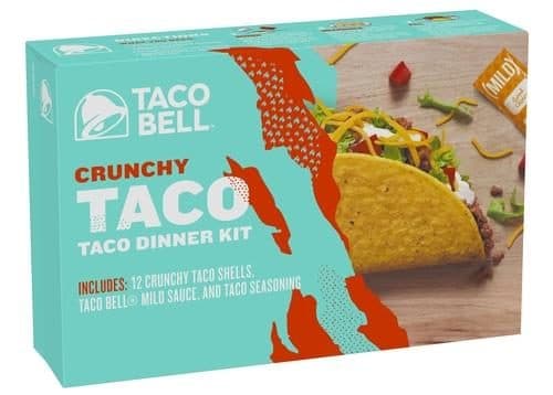 Taco Bell Crunchy Taco Dinner Kit
