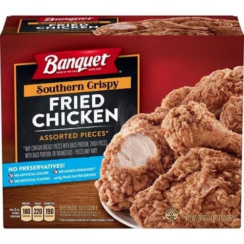 Banquet Southern Crispy  Bone In Fried Chicken