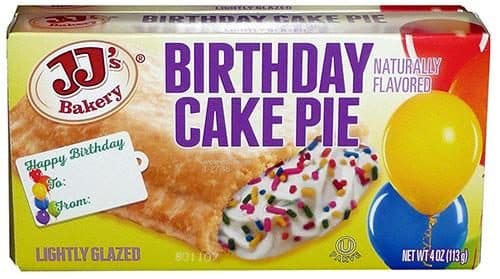 Jj'S Bakery Birthday Cake Pie