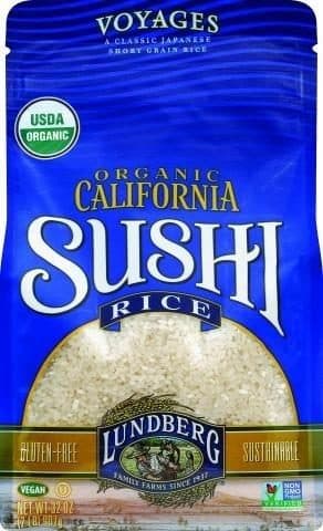 Lundberg Voyages Rice Organic California Sushi