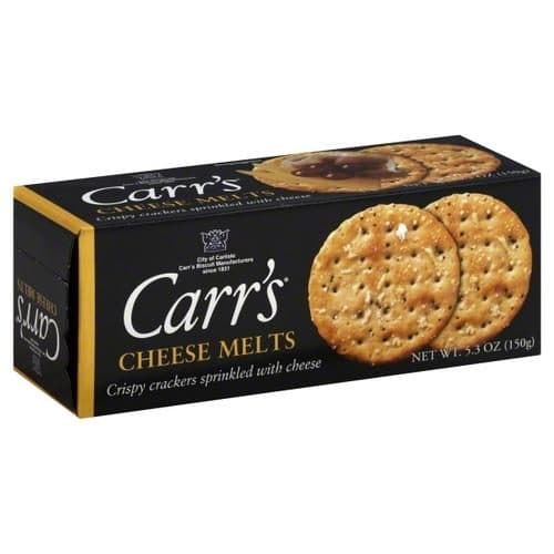 Carr'S Melt Crackers, Cheese
