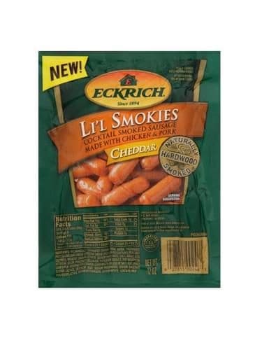 Eckrich Lil Smokies Cheddar