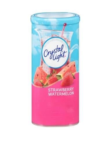 Crystal Light Strawberry Watermelon Powdered Drink Mix Pitcher