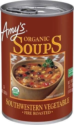 Amy's Fire Roasted Southwest Vegetable Soup