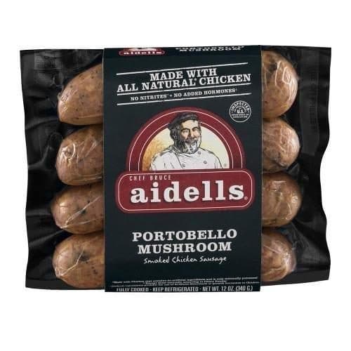 Aidells All Natural Portabella Mushroom Chicken Sausage