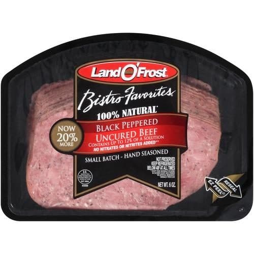 Land Ofrost Bistro Favorites Natural Black Peppered Beef