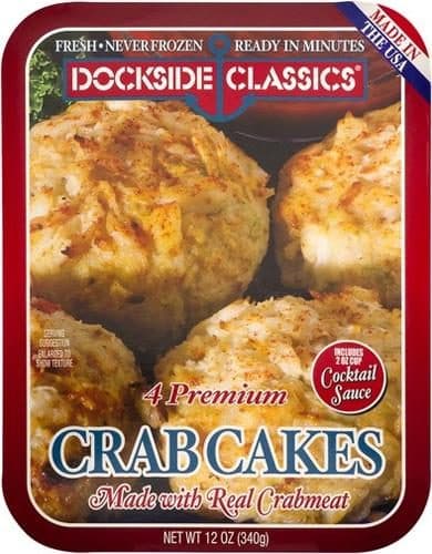 Seafood America Dockside Premium Crab Cakes