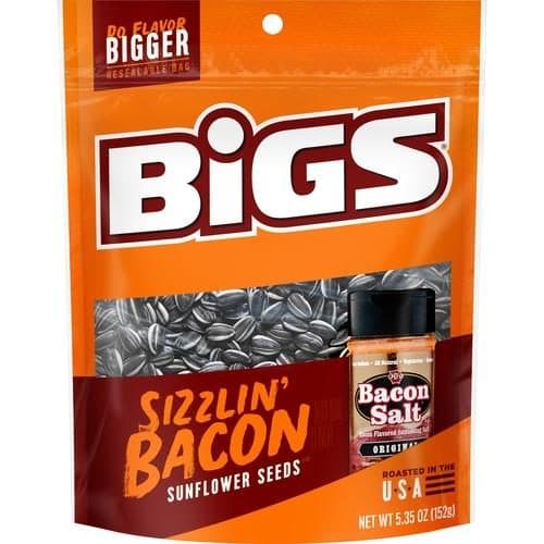 Bigs Sizzlin Bacon Sunflower Seeds