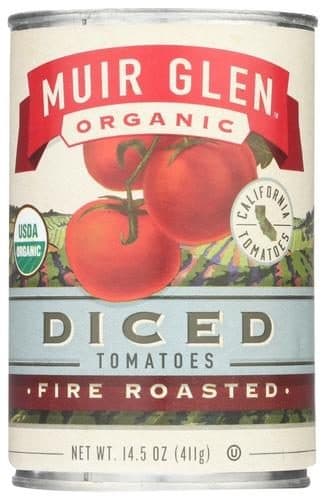 Muir Glen Tomatoes Organic Diced Fire Rosted
