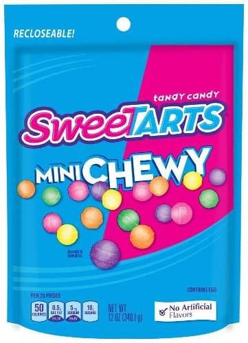 Is it High Fructose Corn Syrup Free? Sweetarts Tangy Candy Mini Chewy Pouch
