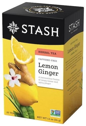 Stash Herbal Tea Caffeine Free Lemon Ginger