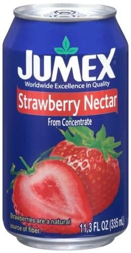 Jumex Nectar From Concentrate Strawberry Can