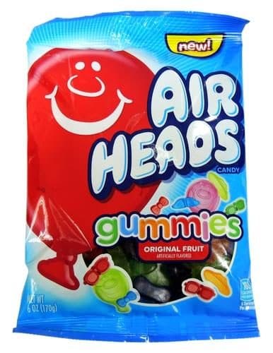 Airheads Candy, Gummies, Original Fruit