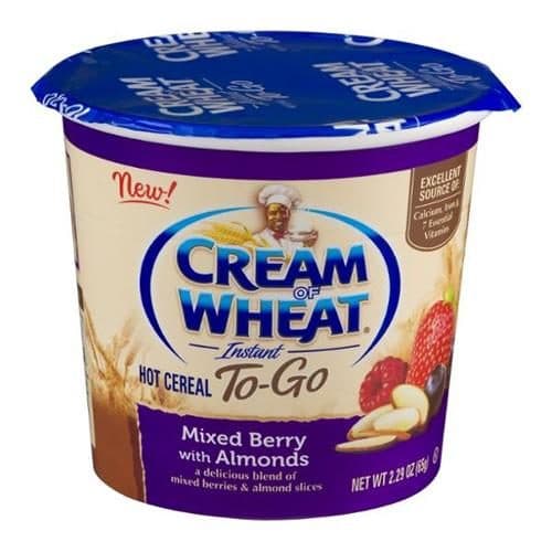 Cream Of Wheat Hot Cereal, With Almonds, Mixed Berry, Instant, To Go