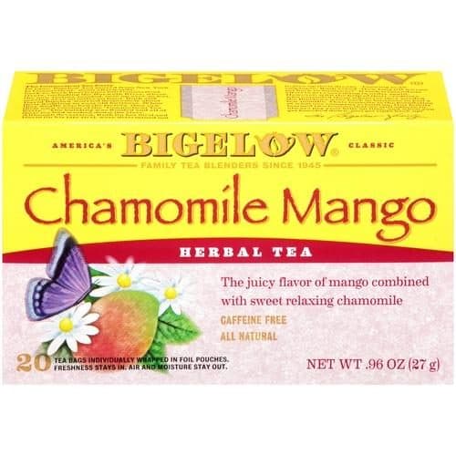 Bigelow Caffeine Free Chamomile Mango Herbal