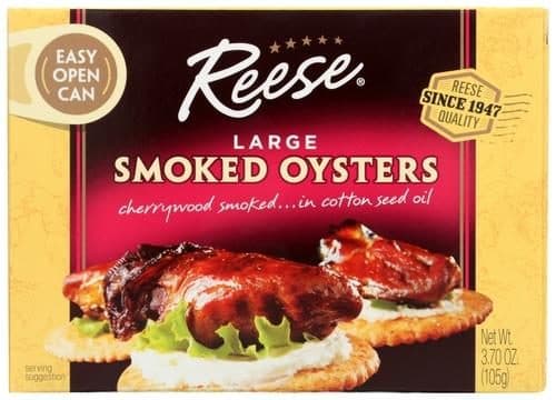 Reese Oysters Smoked Colossal