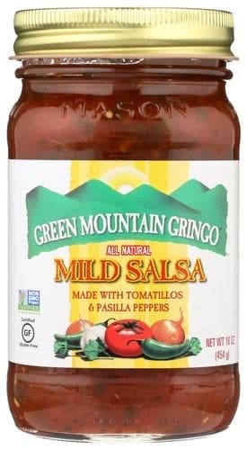 Green Mountain Gringo Salsa Mild Jar