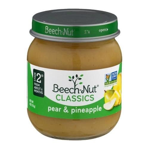 Beech-Nut Stage 2 Pear + Pineapple
