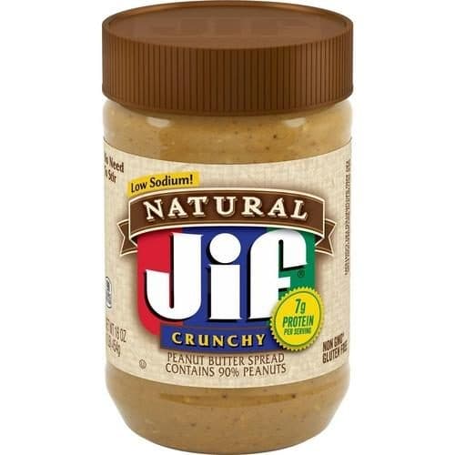 Jif Natural Peanut Butter Crunchy