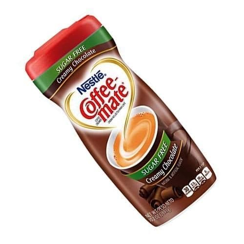 Nestle Coffee Mate Chocolate Creme Sugar Free Powder Coffee Creamer