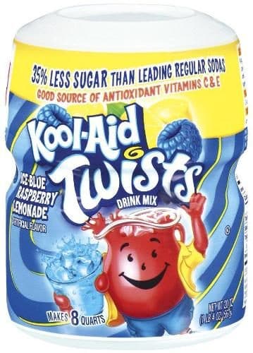 Kool-Aid Sugar Sweetened Blue Raspberry Lemonade Powdered Soft Drink Mix