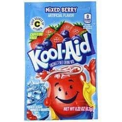 Kool-Aid Unsweetened Mixed Berry Artificially Flavored Powdered Soft Drink Mix