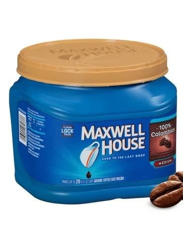 Maxwell House Medium Roast 100% Colombian Ground Coffee