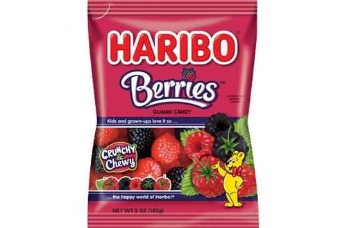 Haribo Gummi Candy, Raspberries