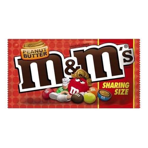 M&m's Peanut Butter Chocolate Candies Share Size
