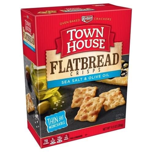 Is it Mustard Free? Town House Flatbread Crisps Crackers Sea Salt And Olive Oil
