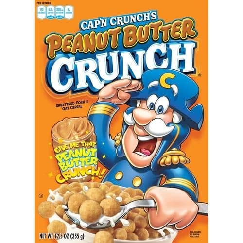 Is it Vegan? Cap'n Crunch's Peanut Butter Crunch