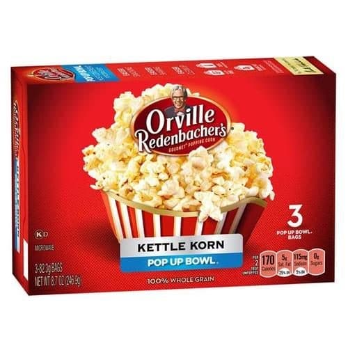 Orville Redenbacher'S Kettle Corn Microwave Popcorn