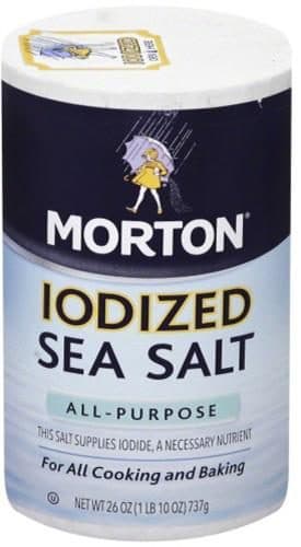 Morton Iodized Sea Salt
