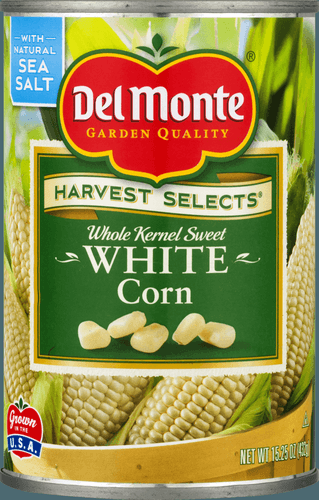 Del Monte Harvest Selects Corn White Whole Kernel Sweet