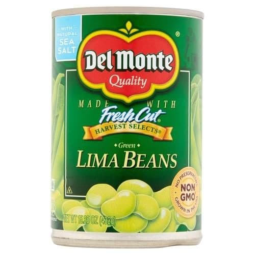 Del Monte Green Lima Beans