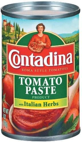 Contadina Tomato Paste Product With Italian Herbs