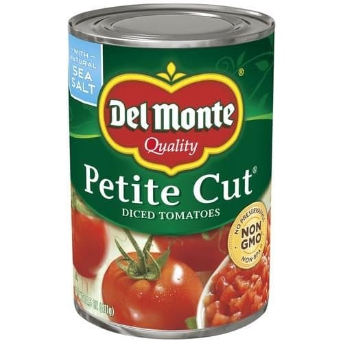 Del Monte Tomatoes Diced Petite Cut