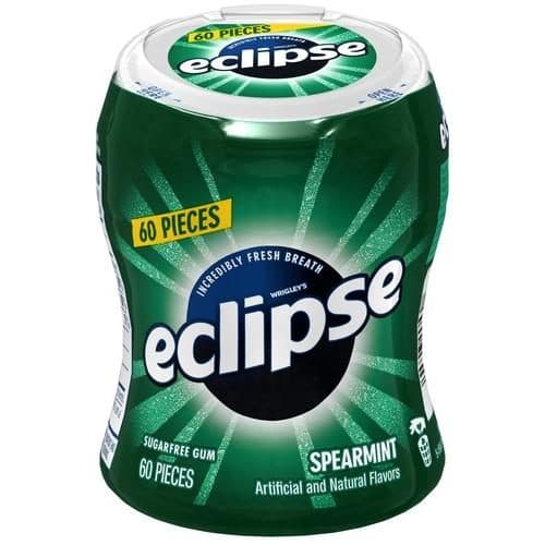 Is it Oral Allergy Syndrome Friendly? Eclipse Sugar Free Chewing Gum Spearmint