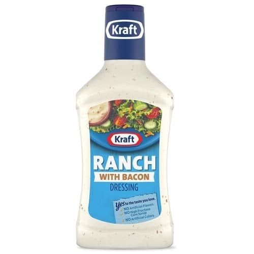 Kraft Ranch Salad Dressing With Bacon